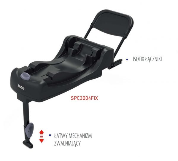 База для автокресла SPARCO F300i ISOFIX 2